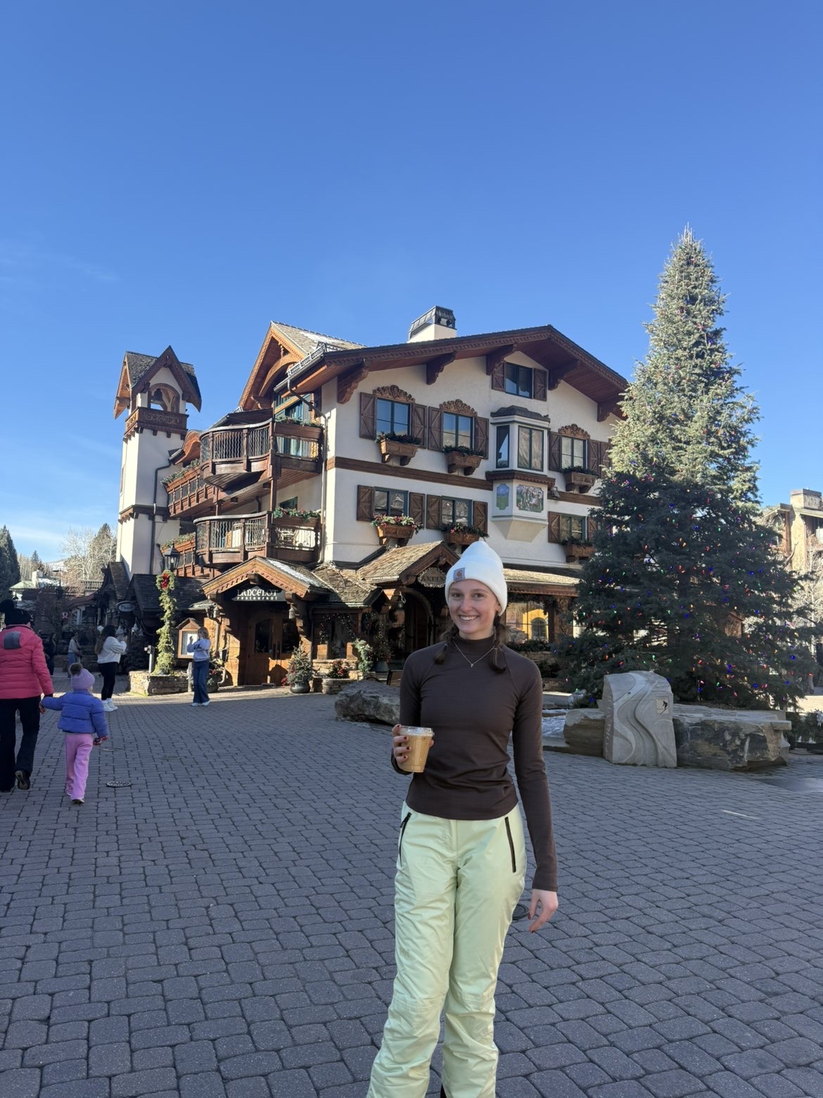 A photo of me in Vail over Christmas break